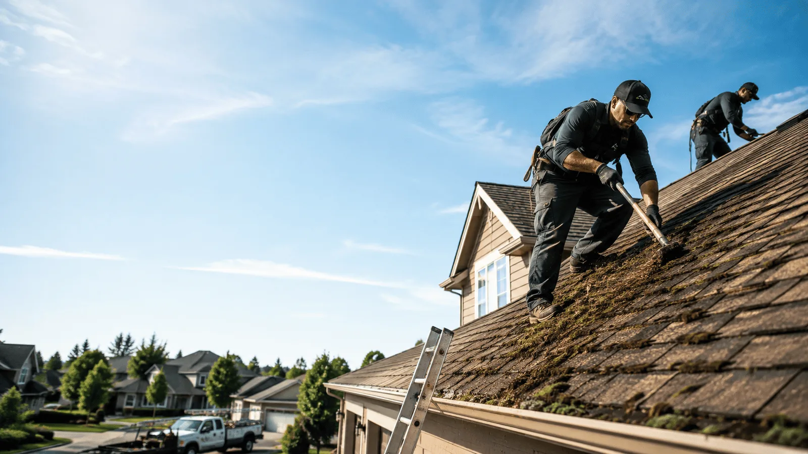 Roof Moss Removal in Duncanville, TX near me